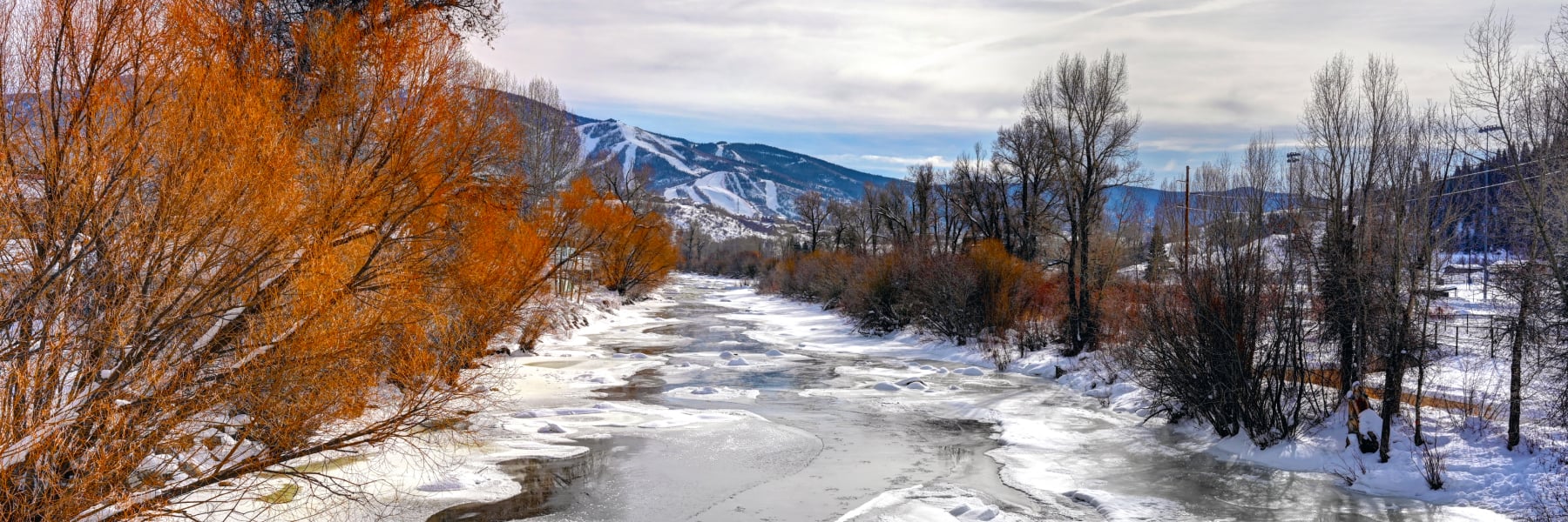 Steamboat Springs' natural beauty and mountain views nearby The Nordic Lodge in Steamboat Springs